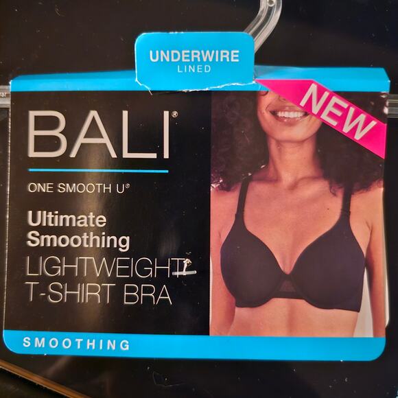 BALI Ultimate Smoothing‎ Lightweight T-shirt Bra 42C Comfortable NWT - Picture 4 of 6